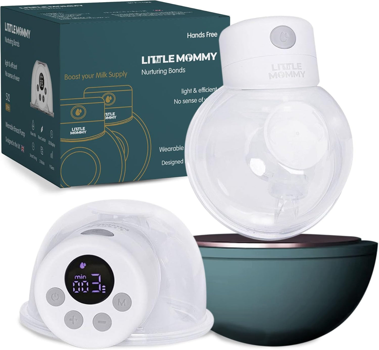 LITTLE MOMMY Double Electric Breast Pump,