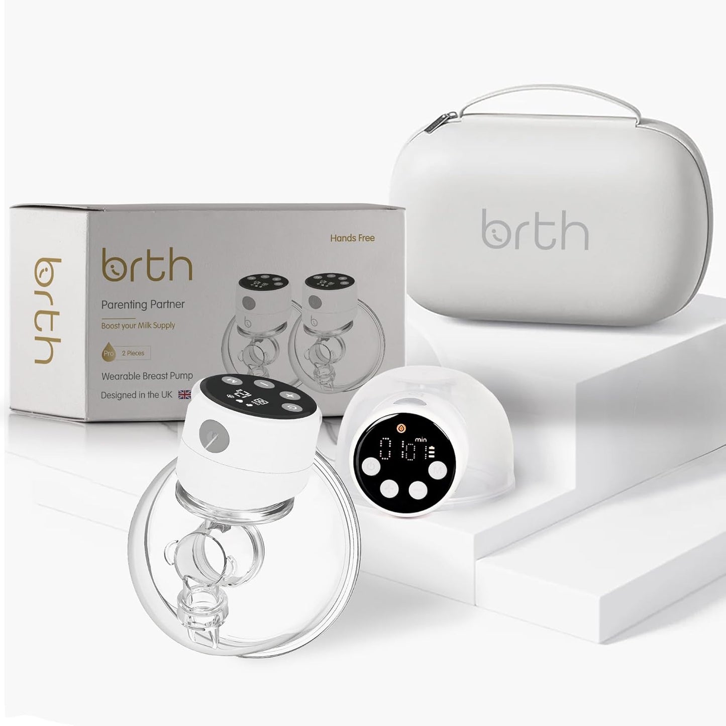 BIRTH Electric Single Breast Pumps Hands-Free S12A,