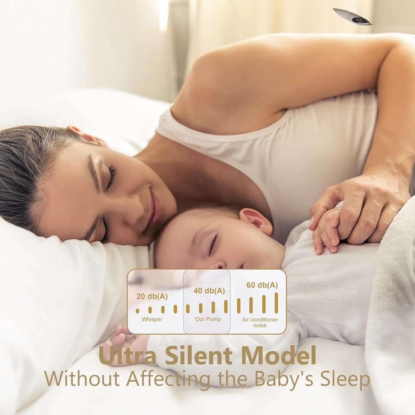 BIRTH Electric Single Breast Pumps Hands-Free S12A,