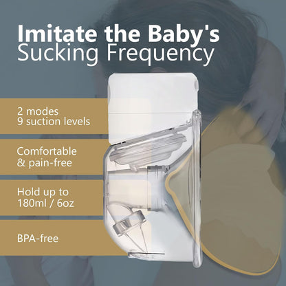 LITTLE MOMMY Single Electric Breast Pump,